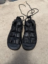 Primark Size 3 Black Gladiator