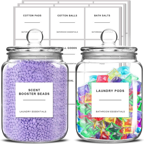 Glass jars for - glass, room