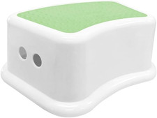 Step Stool for Toilet with Non-Slip Surface, One Step Potty Step Stool for Toddl