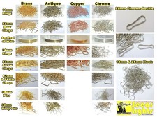 Clasps Parts Pins Rings Clips Hangers For Crystals Chandeliers Links Beads Drops