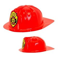 Adult PVC Fireman Hat