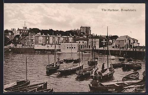 Broadstairs the harbour - broadstairs,,