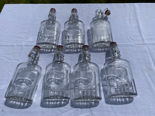 Kilner bottles with - bottles, tops