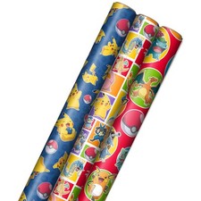 Pokémon Wrapping Paper with
