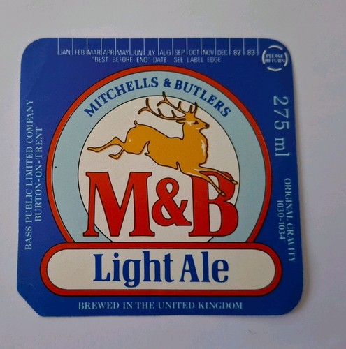Mitchells butler light ale - &,