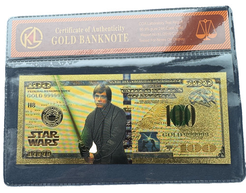 100 star wars - $100, luke