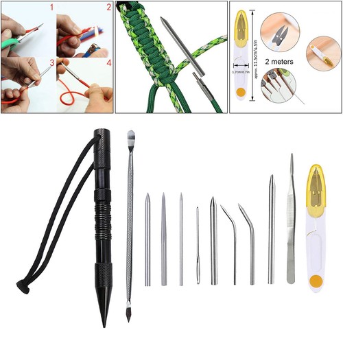 Paracord lacing needles - paracord,