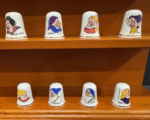 Set vtg disney - 8, white