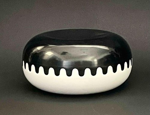 Vintage black white melamine - vintage,