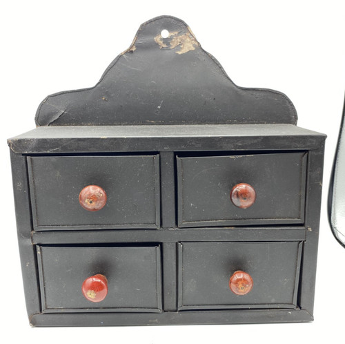 Vintage metal apothecary - vintage,