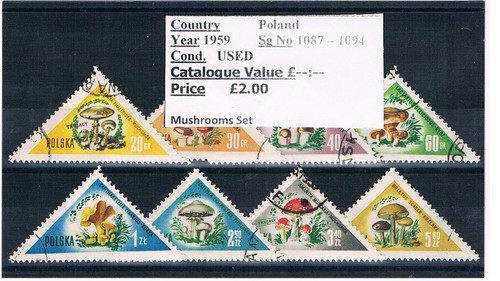 Poland stamp sets upto inc - poland,