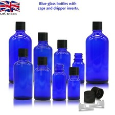 Wholesale BLUE GLASS Dropper