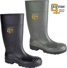 Grafters Wellington Steel Toe