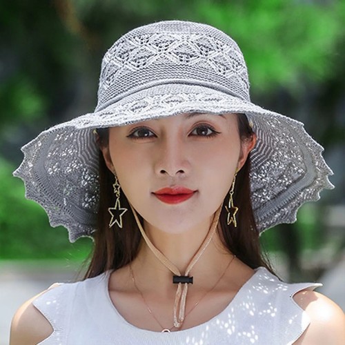 Ladies foldable sun cap beach - ladies,