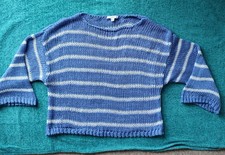 Next Blue & White Baggy Sloppy