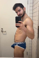 New Andrew Christian Navy