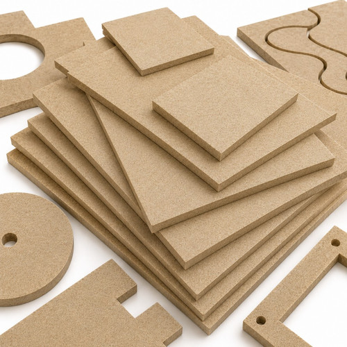Vermiculite fire board - vermiculite, cut