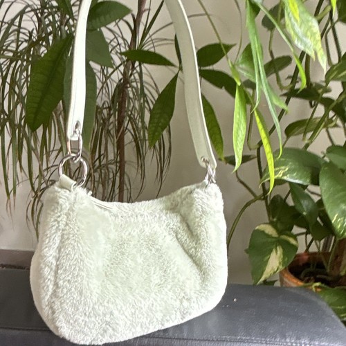 Primark white faux - primark, fur