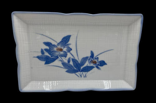Japanese rectangular porcelain - japanese,