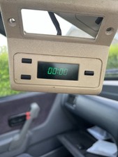 Escort Mk3 Mk4  Rs Turbo rs1600i cabriolet Ghai Roof Clock  Xr3i 3 Button .