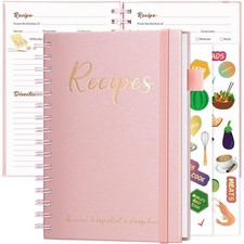 Recipe Book Blank Cookbook to