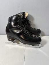 Risport Ice Skates. Black. Mondopoint 28.0. Made Italy. John Wilson. See Photos