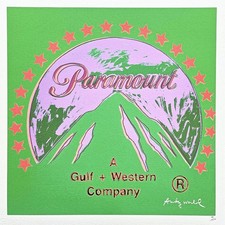 ANDY WARHOL - Paramount - signed, numbered edition 82/500, 50x50 cm, CMOA