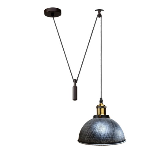 Pulley dome pendant - dome, light