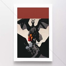 Hellboy Poster Canvas Superhero Comic Book Art Print #151