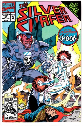 The silver surfer marvel - surfer, #69