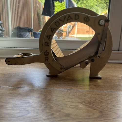 Vtg raadvad bread slicer - raadvad,