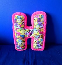 Initial "H" shaped plush Emoji