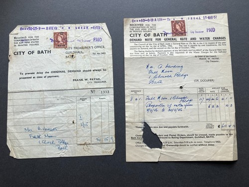 1957 city bath rates - city,