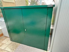Asgard 5x3 Metal Shed (The Secure Store) - 3 Point Locking System green