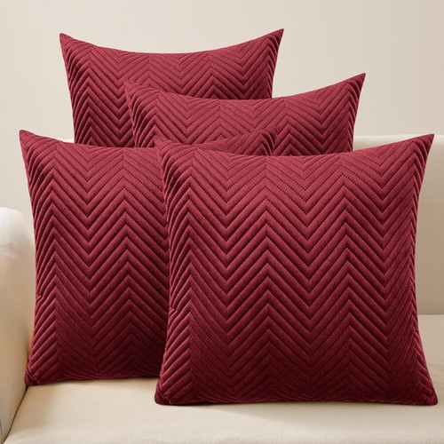 Pack velvet cushions with - pack, of