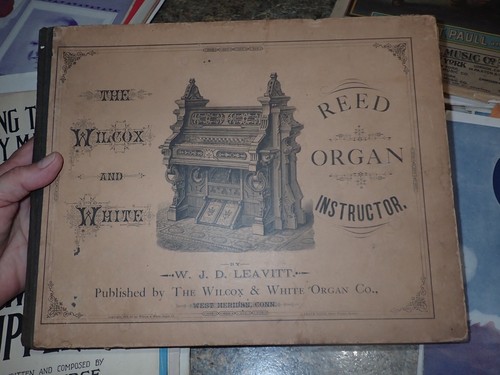 Vintage 1878 wilcox and white - and,