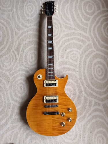 Vintage v100afd flamed - v100afd, amber