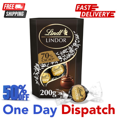 Lindt lindor dark - lindt, 70%