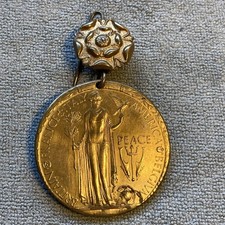 1919 Peace Proclaimed Medal