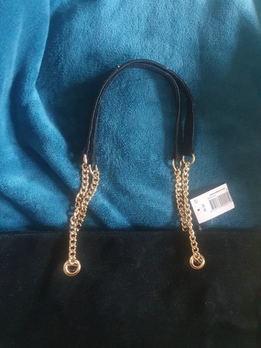 Black suede tote - black,