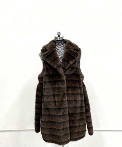 Women brown striped - striped, faux