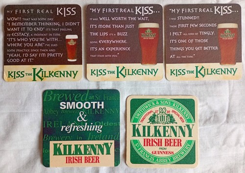 Kilkenny beer mats - kilkenny,