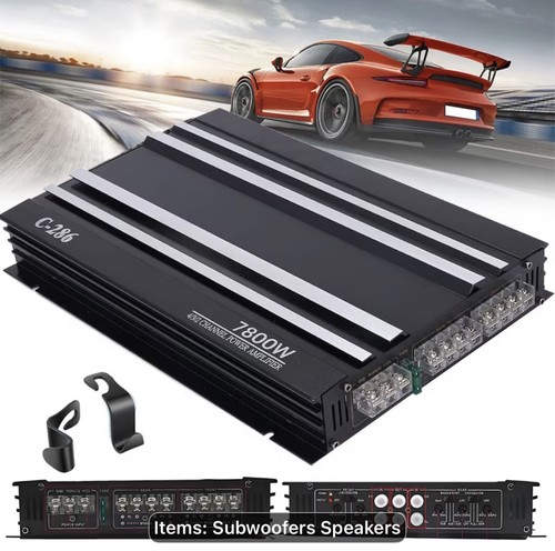 7800w 4ch car power - 4ch,