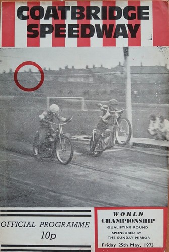 Coatbridge speedway programme - speedway,