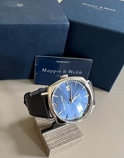 Superb Mappin & Webb Campaign Automatic Men Watch Cushion Shape In Box