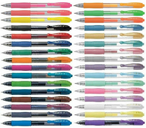 Pilot retractable gel - g2, 07