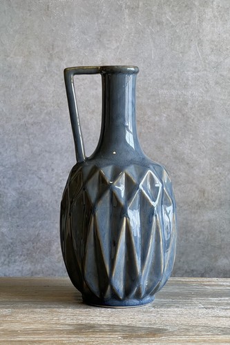 Fancy polished pottery vase - fancy,