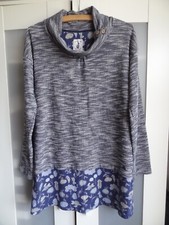 Mantaray Blue Tunic Top Size