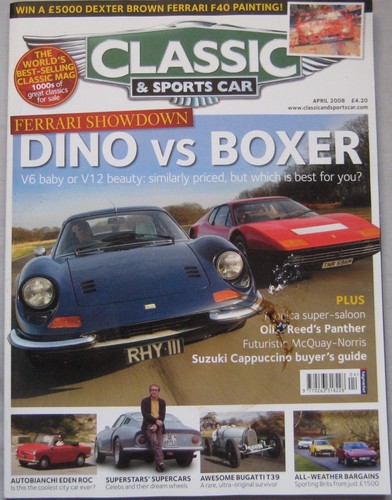 Classic sportscar april - sportscar,