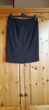 Womens Black Skirt Size 12 (Lined)